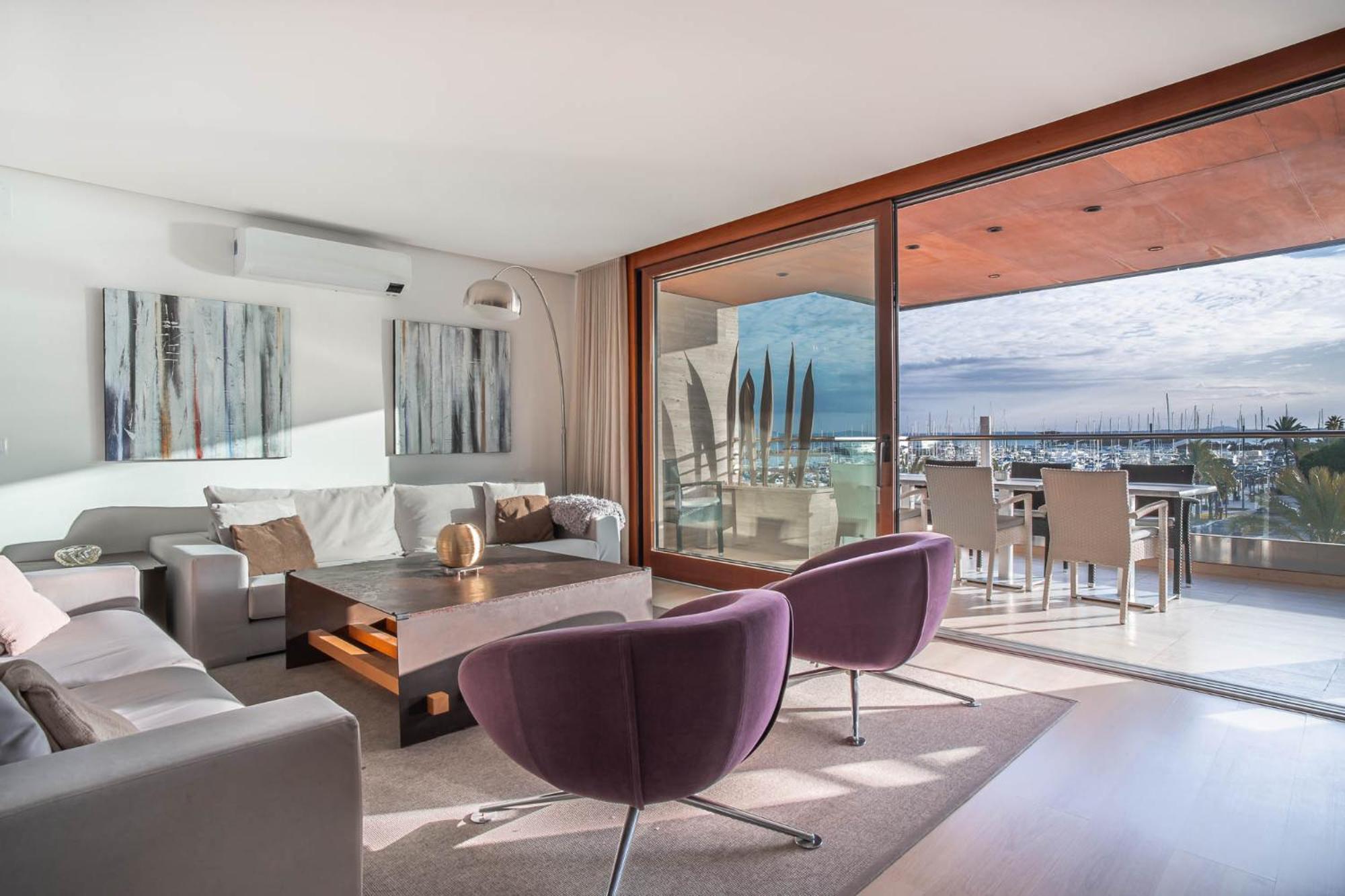 Luxury Sea View Apartment In Puerto De Alcudia Extérieur photo