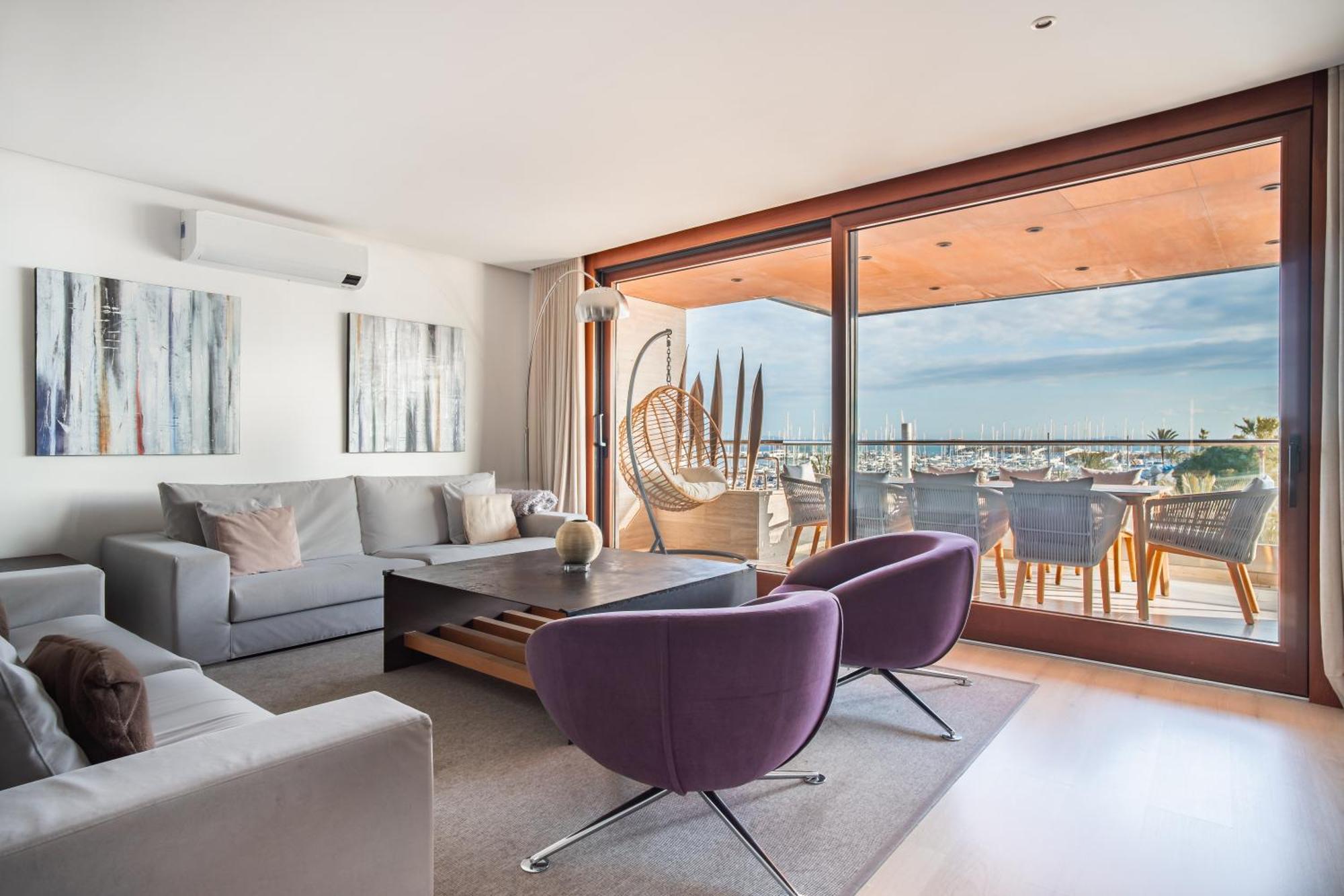 Luxury Sea View Apartment In Puerto De Alcudia Extérieur photo