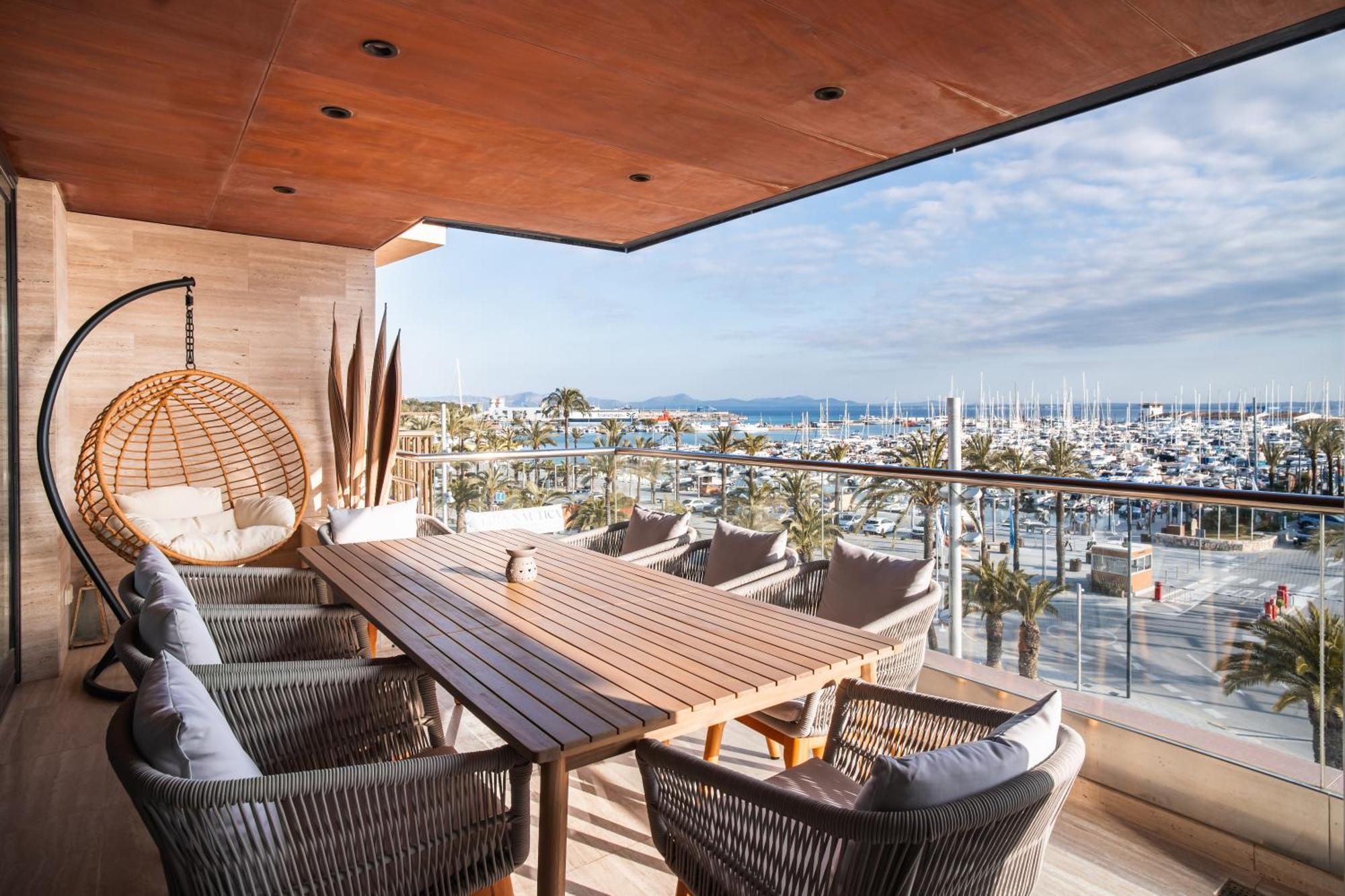 Luxury Sea View Apartment In Puerto De Alcudia Extérieur photo